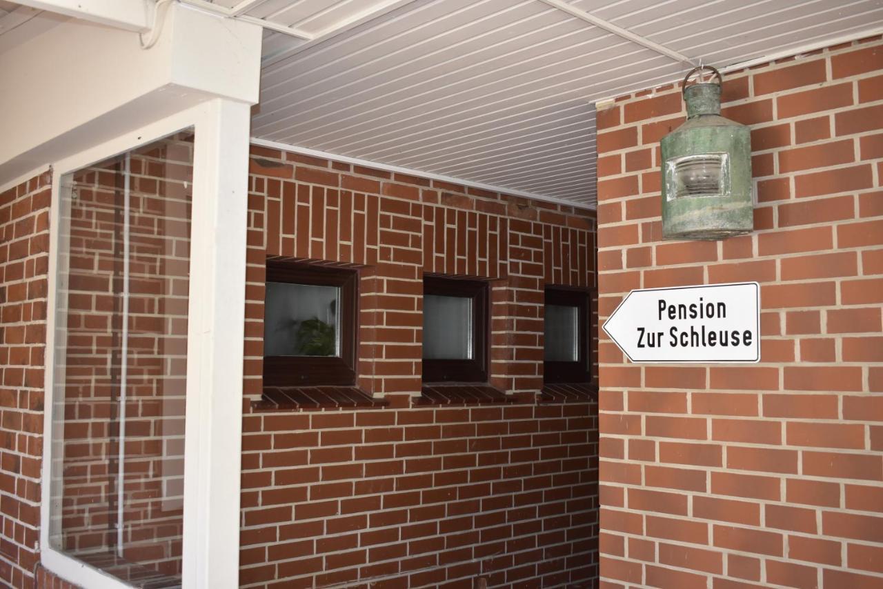 Pension Zur Schleuse Garni Am Elbe Luebeck - Kanal In Witzeeze Exterior foto